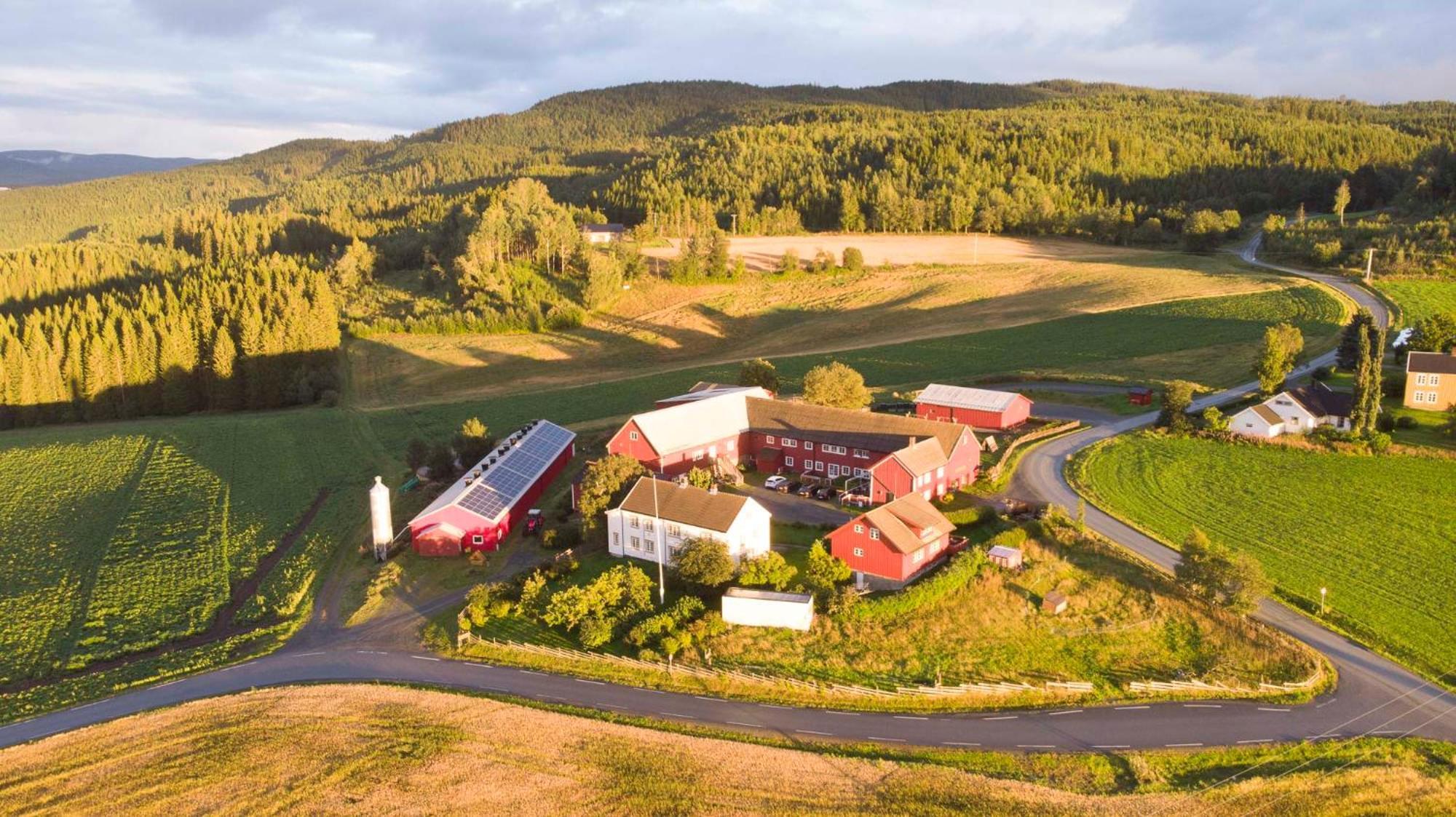 Munkeby Herberge Levanger Buitenkant foto